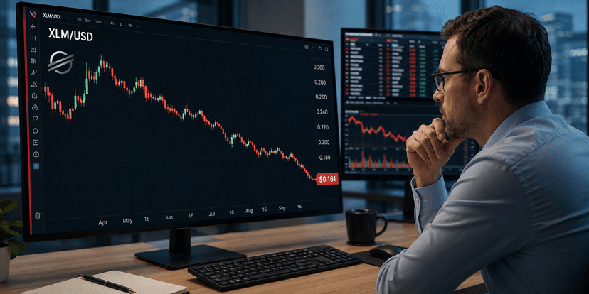Stellar price risks a deeper correction toward $0.142