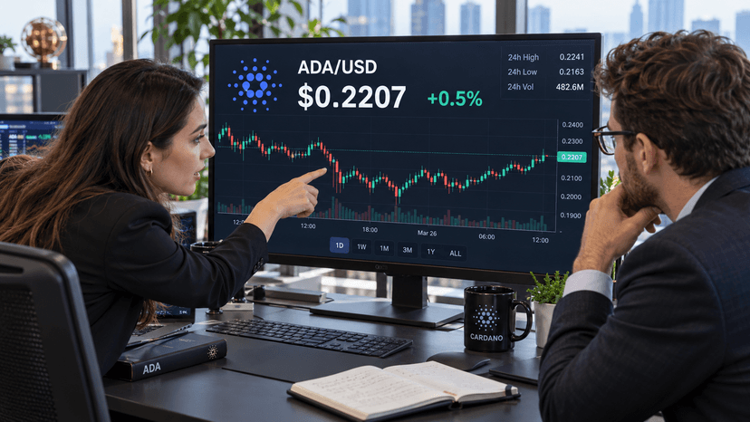 Cardano holds above $0.22 as falling OI signals risk of further losses - CoinJournal