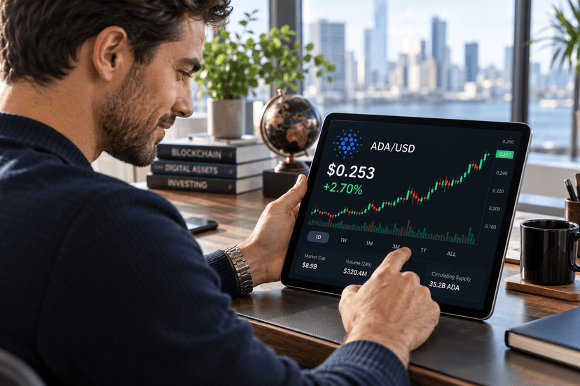 Cardano reclaims $0.250 as derivatives sentiment improves - CoinJournal