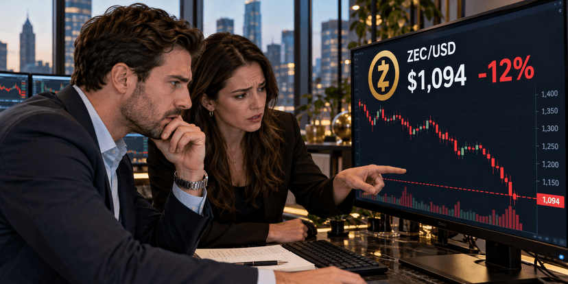 Zcash risks slide toward $1,000 as inflation fears outweigh ETF inflows - CoinJournal