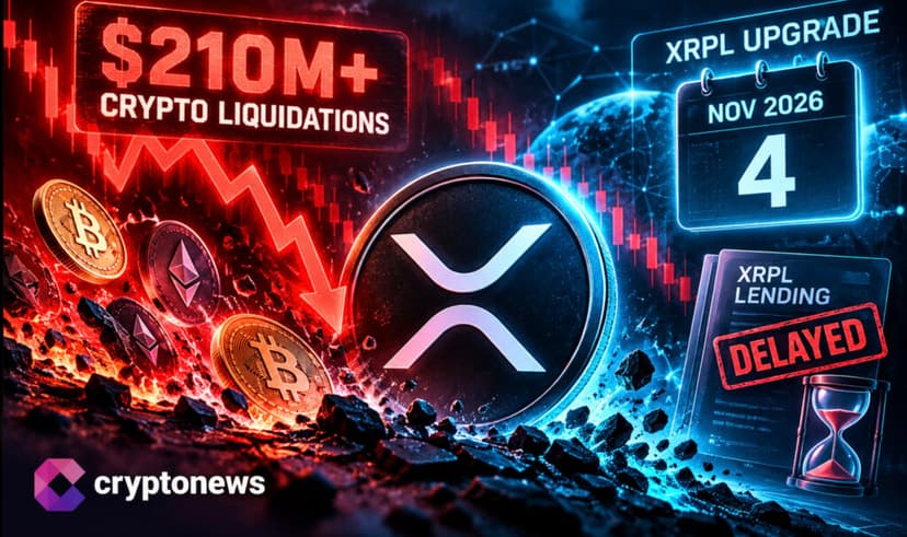 XRP Price Falls as Longs Get Wiped & XRPL Upgrade Delayed