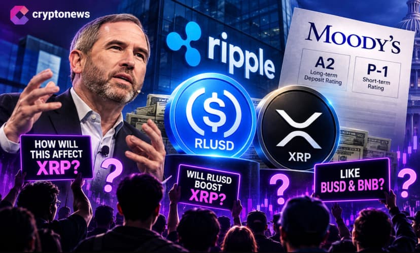 RLUSD Wins Moody's Rating as XRP Faces a Bigger Question