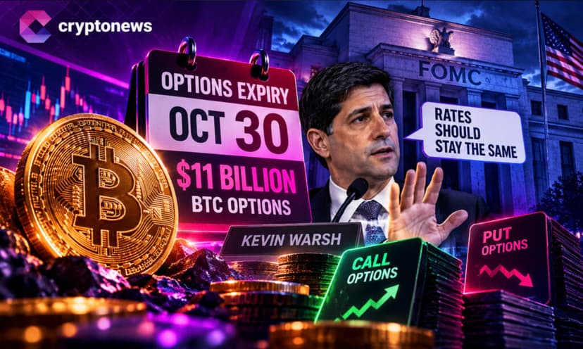 Bitcoin Price Faces $11B Options Expiry as FOMC Clears