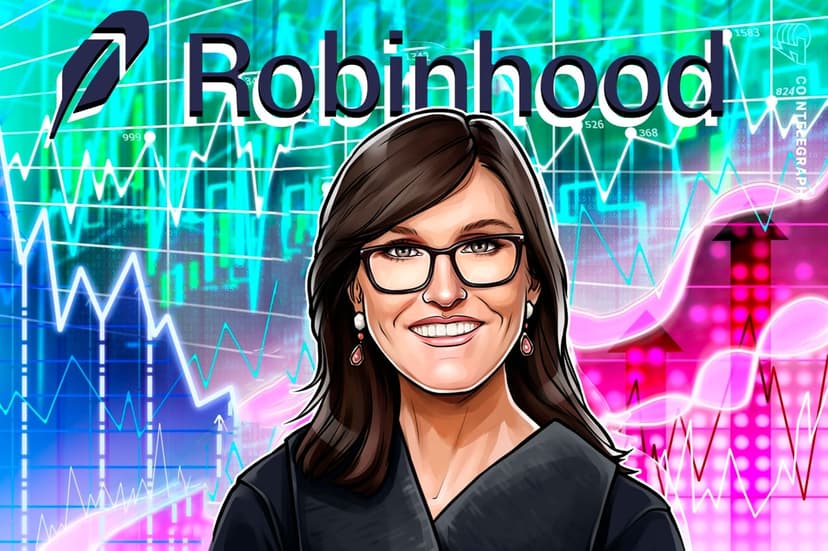 ARK Invest Snaps Up $33M in Robinhood Shares Amid Bitcoin Dip
