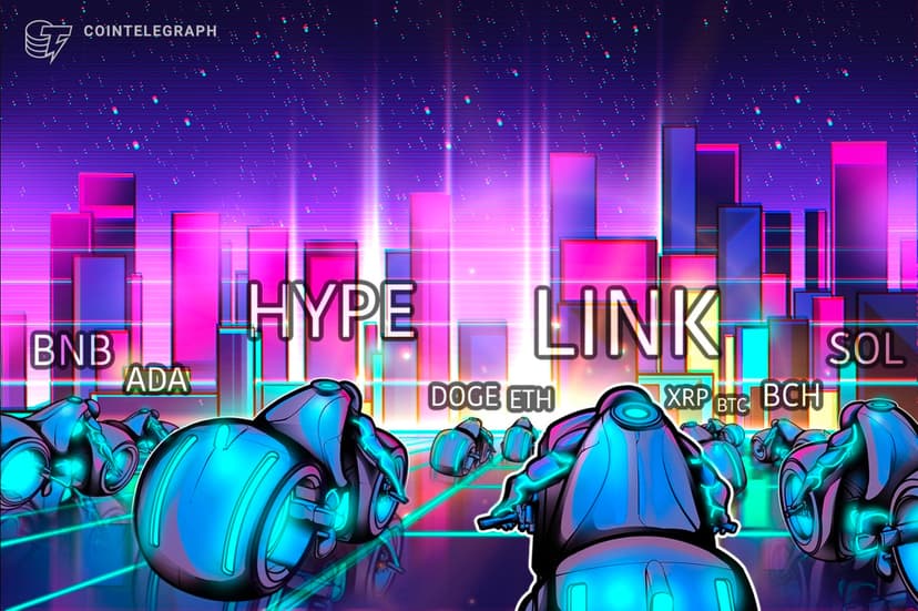 Price predictions 12/17: BTC, ETH, BNB, XRP, SOL, DOGE, ADA, BCH, HYPE, LINK