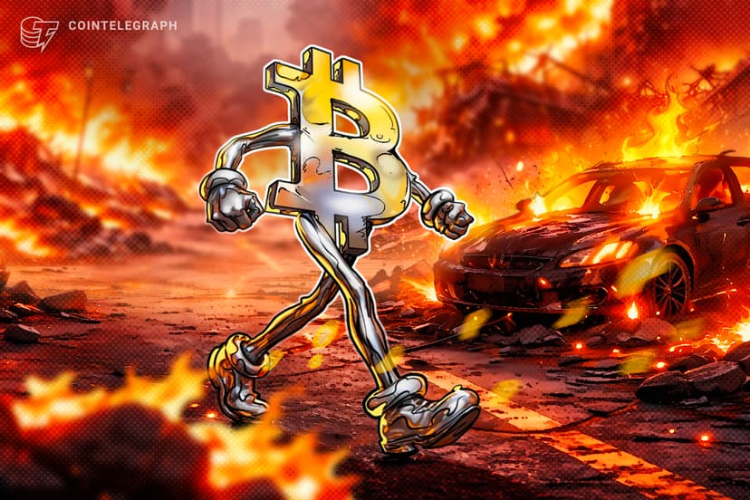 Bitcoin Coils Below $87,000 Ask Liquidity as Stocks Return to All-Time Highs