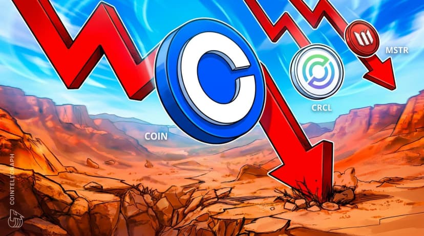 Crypto Stocks Slide as Binance Hack Rattles Digital Asset Markets