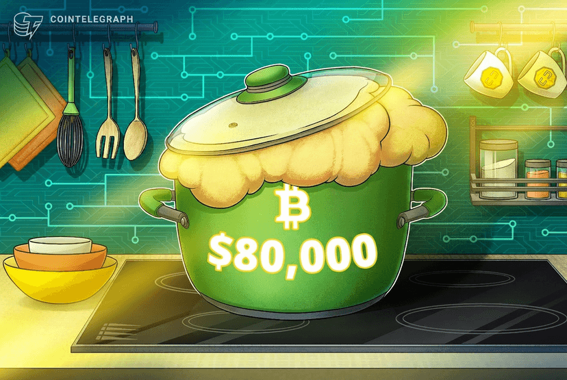 Bitcoin Price Returns To $80,000 For First Time In 100 Days