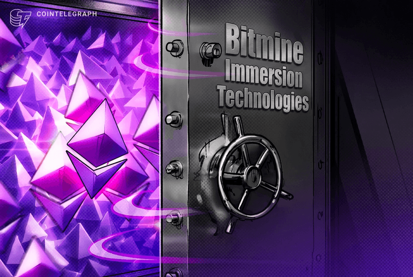 Bitmine Adds 10,399 ETH, Repurchases 4.5M Shares