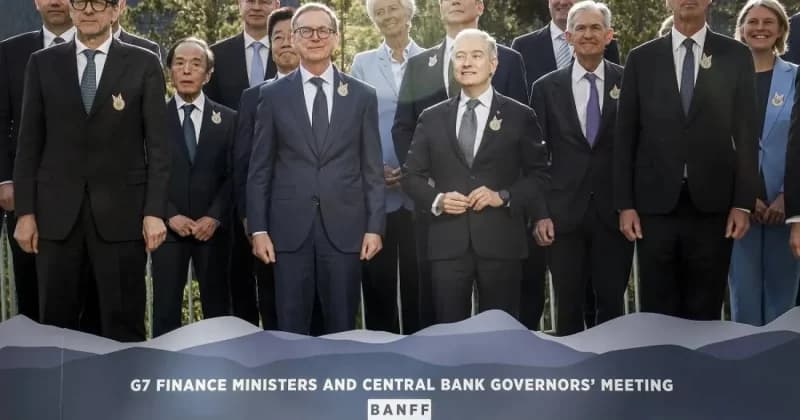 G-7 finance ministers address global growth imbalances after Trump's China summit