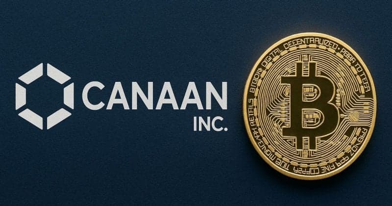 Canaan Inc grows Bitcoin treasury to 1,915 BTC as mining hardware maker doubles down on crypto reserves