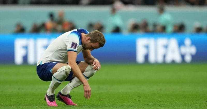 England demolishes France 4-0 at halftime as crypto's World Cup integration hits full stride