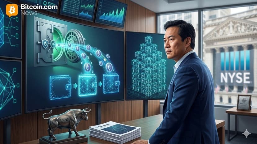 Tom Lee's Bitmine Adds 101,627 ETH Worth $233 Million in Its Largest 2026 Accumulation