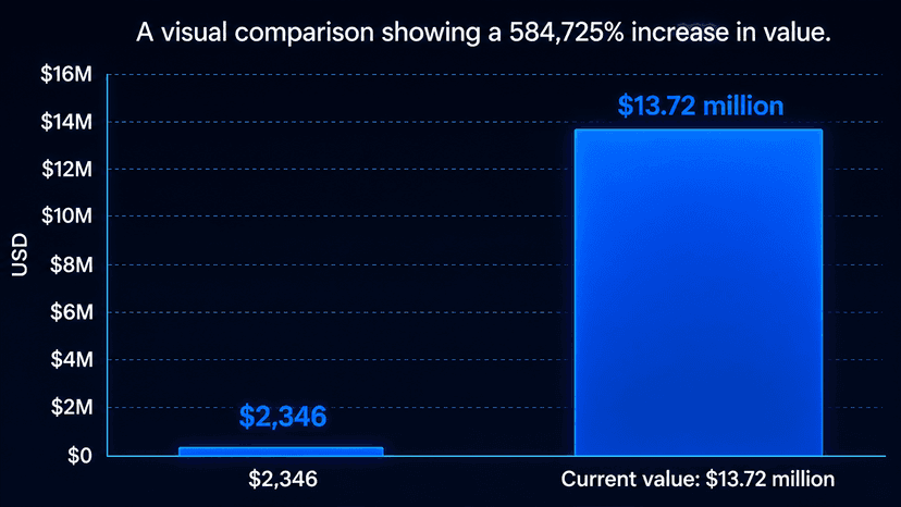 Bitcoin Whale From 2012 Suddenly Moves $13.7M After 14 Years