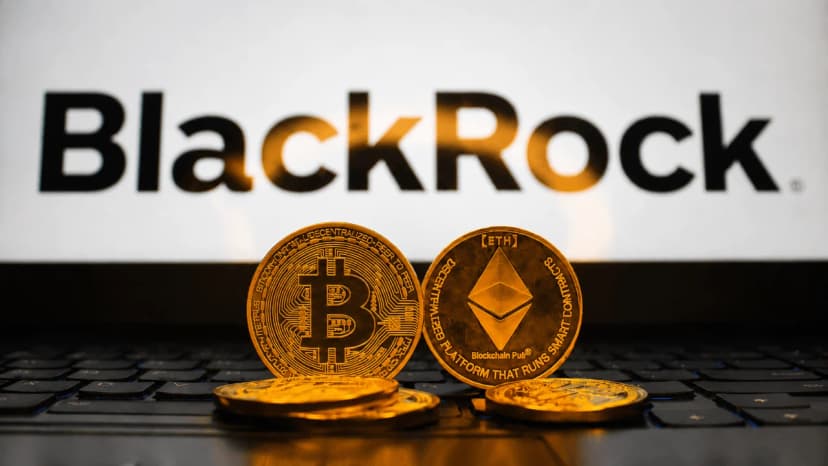 Blackrock Captures $322.79M as Bitcoin, Ether ETFs Add $424M