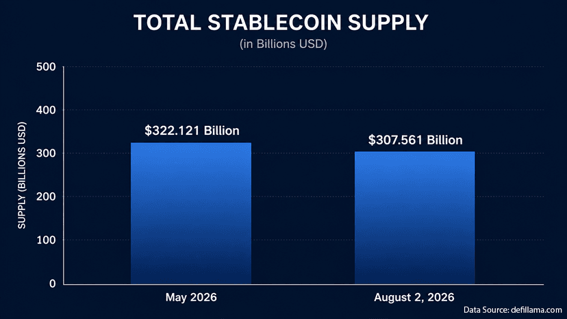 Stablecoin Supply Sheds $15 Billion in Biggest Drop Since Terra