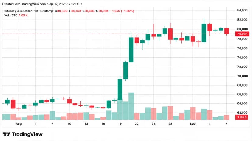 Bitcoin Price Drops Below $79K Line as Longs Get Torched in $208M Rout