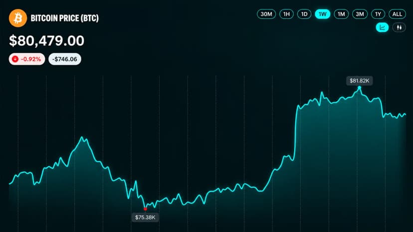 Bitcoin Price Hits an $82K Wall After a Wild $7,000 Comeback