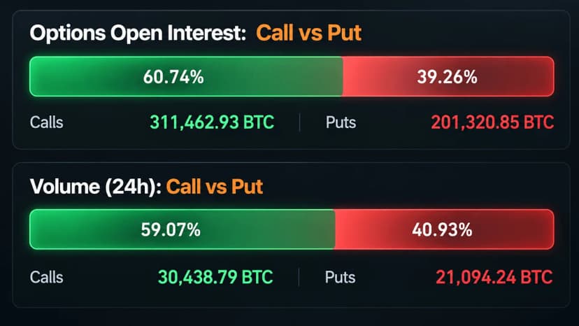 Bitcoin Traders Pile Into Calls as $100B Derivatives Bet Builds