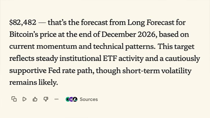 9 AI Models Predict Bitcoin's Year-End Price, From $82K to $112K