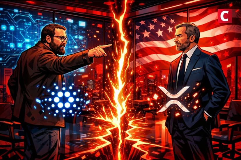 ADA vs. XRP : Pourquoi Charles Hoskinson s'en prend au PDG de Ripple - Coinspeaker France