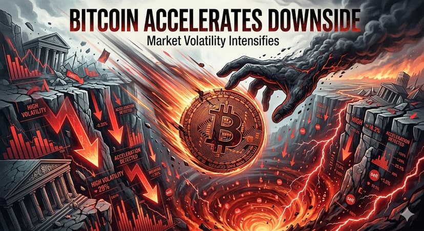 Bitcoin Price Extends Decline Rapidly As Key Supports Collapse
