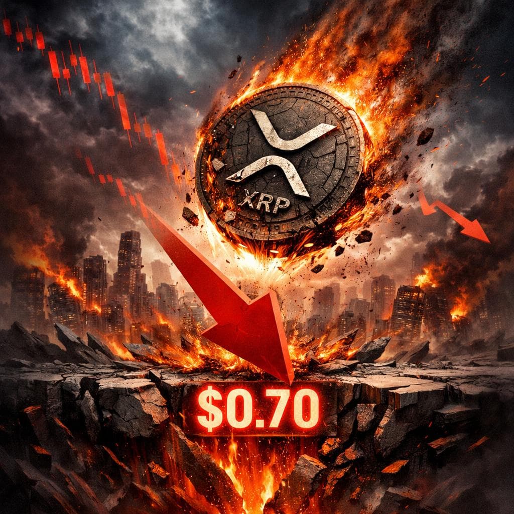 XRP To $0.70 Next? The Case For Another 40% Crash