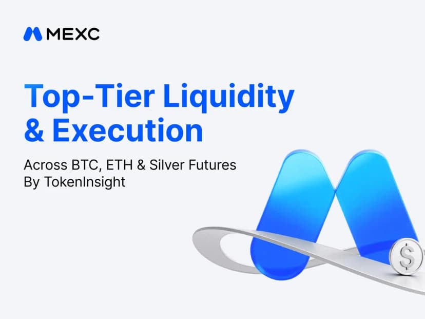 TokenInsight September Report: MEXC Posts Deepest BTC and ETH Futures Depth at $21.03M, Lowest Silver Slippage at 0.002%
